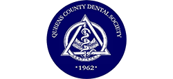 The image displays a logo with text that reads  QUINS COUNTY DENTAL SOCIETY  and includes a crest design.